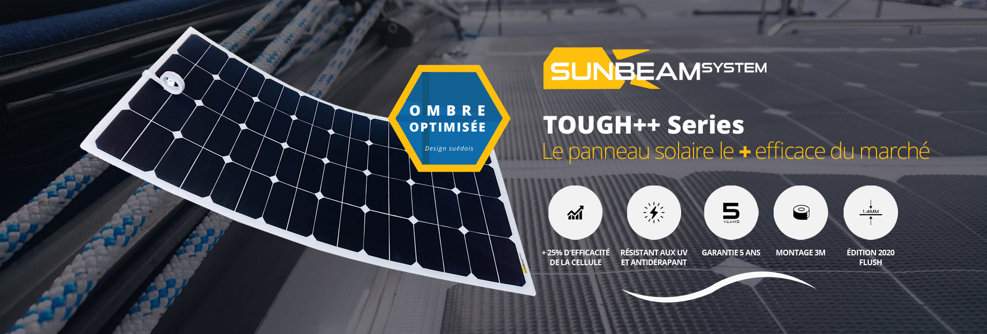 Sunbeam System panneau solaire pour bateau