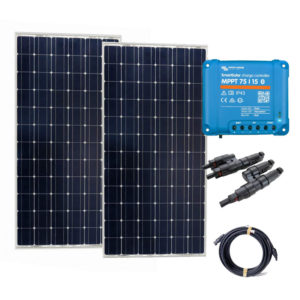 kit complet d'installation de panneau solaire rigide pour bateau